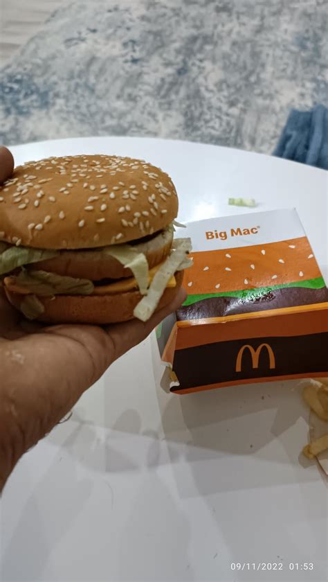 Mcdonalds Büyük Olmayan Big Mac® Menü Şikayetvar