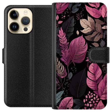 Apple Iphone Pro Max Pl Nboksfodral Blommor Pl Nboksfodral Fyndiq