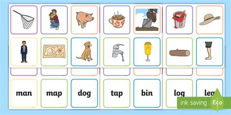 Word Games For Children Matching Words Game Teacher Made