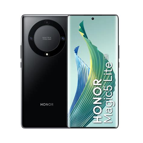 HONOR Magic5 Lite Smartphone 5G, 6+128GB, Display OLED Curvo da 6,67” a ...