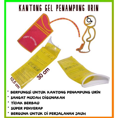 Jual Kantong Gel Penampung Urin Safety And Clean Shopee Indonesia