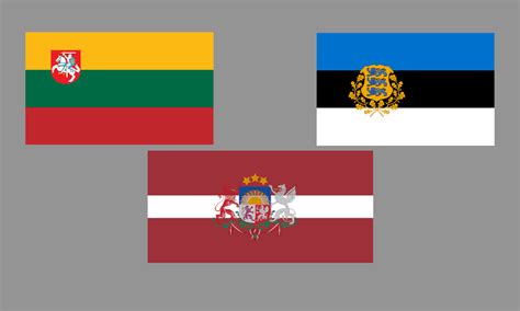 Baltic Flag Redesigns In The Style Of Balkan Flags Lithuania