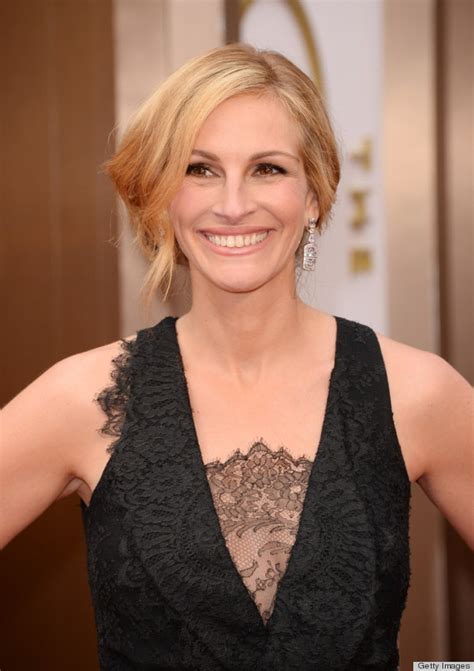 Julia Roberts Oscar Dress 2014 Is Peplum Perfection Photos Huffpost