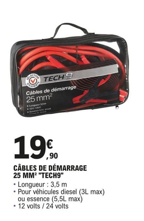 Promo C Bles De D Marrage Mm Tech Chez E Leclerc L Auto