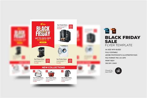 Black Friday Sale Flyer Template (3051738)