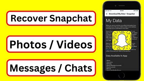 How To Recover Snapchat Deleted Photos Videos Messages Chats