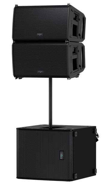 Qsc Dual La112 2400w 12 Inch Active Line Array Speakers 51 Off