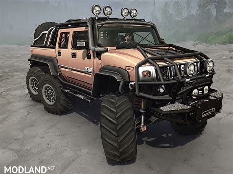 Hummer h2-6x6 v 2.0 - MudRunner