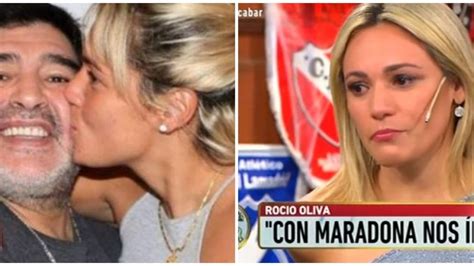 Rocío Oliva Se Quebró Al Hablar De La Salud De Maradona Caras