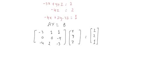 Solved The Augmented Matrix Of A System Of Linear Equations Is Given