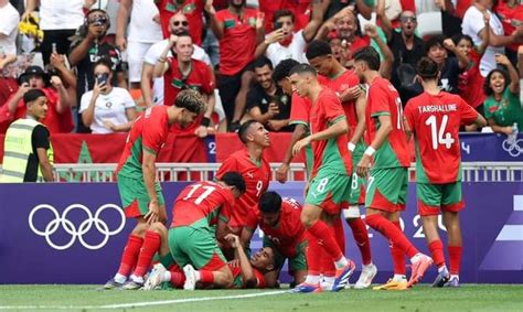 المنتخب المغربي يواجه نظيره الأمريكي في ربع نهائي الأولمبياد زنقة 20