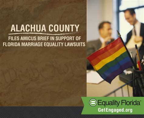 Alachua County To File Amicus Brief In Support Of Florida Marriage