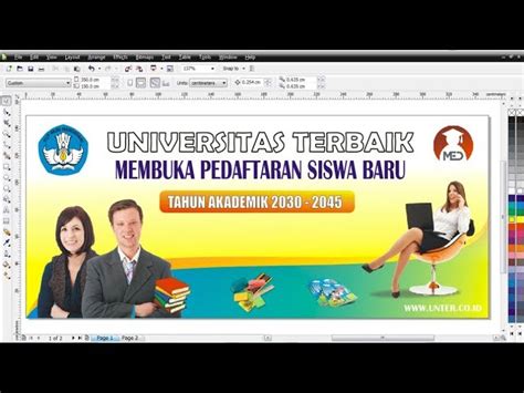 Tutorial Membuat Spanduk Untuk Profesional Dan Pemula Dari Coreldraw X