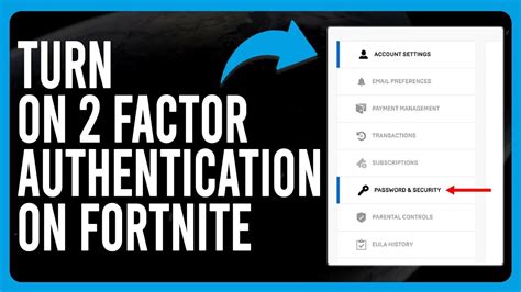 How To Turn On 2 Factor Authentication On Fortnite Enable 2 Factor Authentication On Fortnite