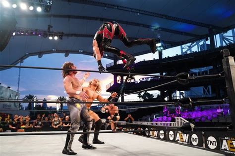 AEW Dynamite Exciting Wrestling Match With Hangman Adam Page And Kenny