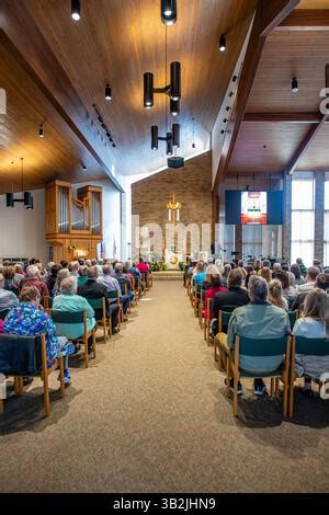 Wausau Wisconsin Usa April 20 2025 St Marks Lutheran Church And
