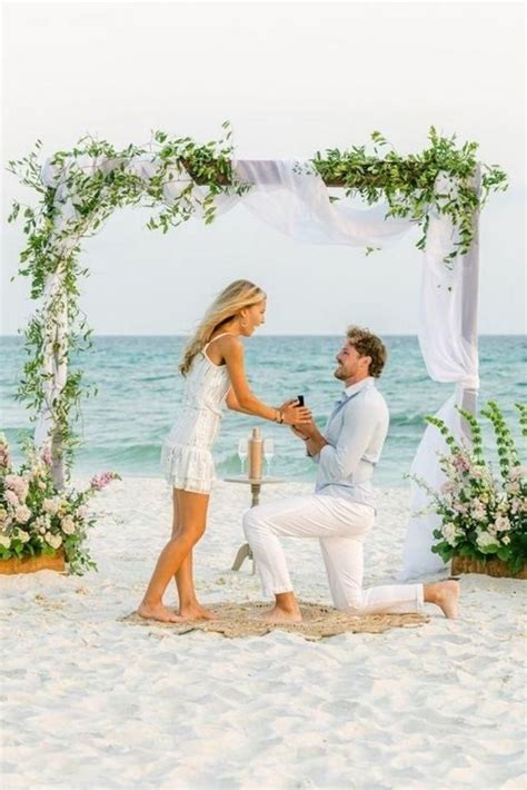 Proposal Ideas Beach Romantic Proposal Romantic Beach Best Proposals