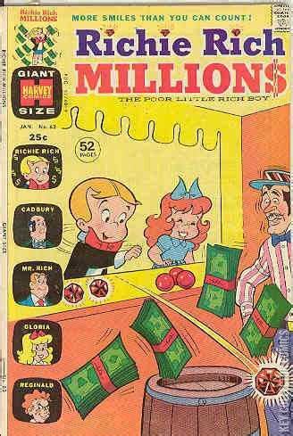 Richie Rich Millions 63 Published December 1969 Key