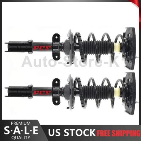 Rear Complete Struts W Coil Spring Set Of 2 For 2000 2007 Chevrolet