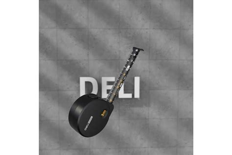 Рулетка DELI Home Series Black HT8316 3 м, 16 мм, эксклюзивный дизайн ...