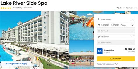 Wakacje W Turcji 7 Dni W 5 Hotelu Z Ultra All Inclusive Za 3587 PLN