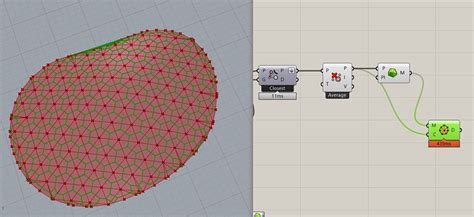 Divide Curved Surface Into Triangles With Equal Area Grasshopper