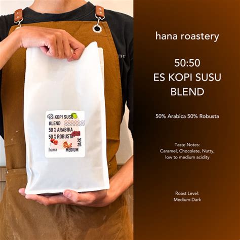 Jual Blend Es Kopi Susu Arabika Robusta Biji Espresso Roast Kg