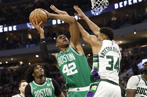 Watch Al Horford Dunks On Giannis Antetokounmpo Gets Tech After Elbow