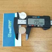 Неодимовый сильный магнит D20*2 на двухстороннем скотче 3M - Denysoft.ru