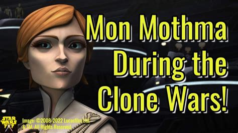 Mon Mothma During The Clone Wars Episode 2 993 YouTube