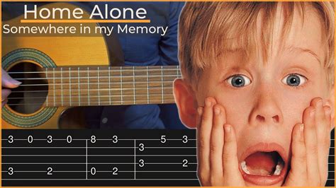 Home Alone - Somewhere in my Memory (Simple Guitar Tab) - Simple Guitar ...