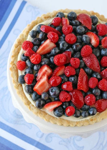 Summer Fruit Tart - Glorious Treats