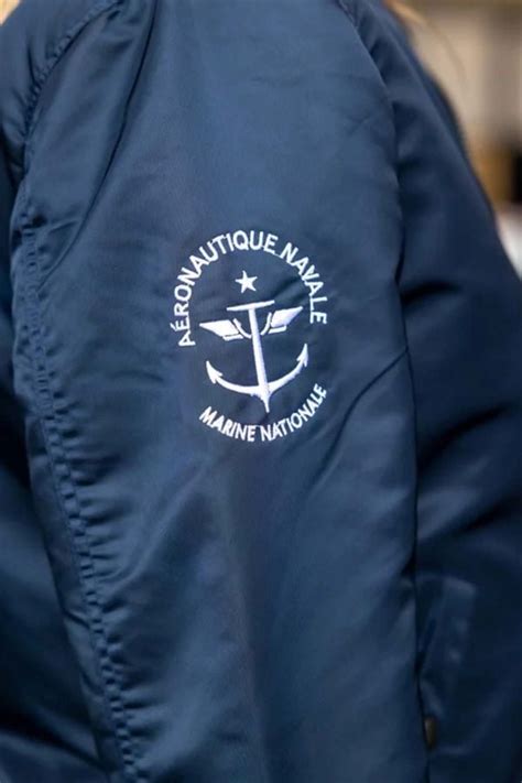 Gemischt Jacke Marine Nationale Spirit Mn Navy Leder Jack De