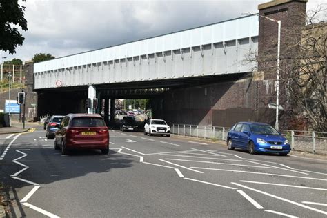 Railway Bridge A4180 N Chadwick Geograph Britain And Ireland