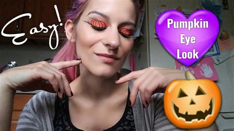 Pumpkin Eye Makeup