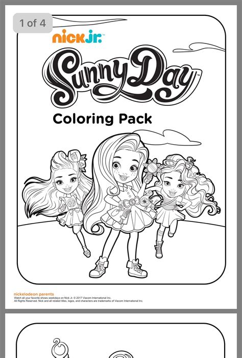 Sunny Day Coloring Sheet – Wikipooster