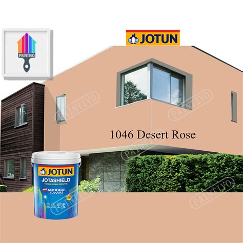 Desert Rose L Jotun Jotashield Antifade Light Chocolate Colour