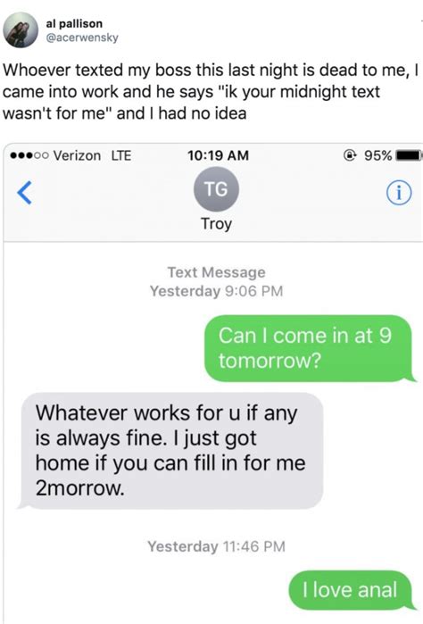 People Share Embarrassing Text Messages They Accidentally Sent Their Boss