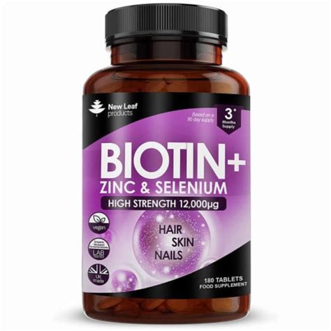 Biotin Hair Growth Vitamins 12,000mcg, 1 - Kroger