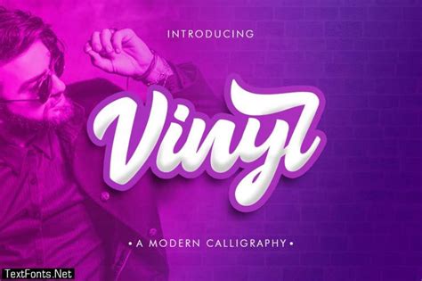 Vinyl Font