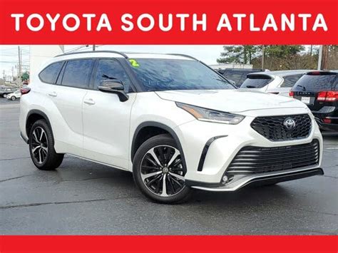 2022 Edition Xse Awd Toyota Highlander For Sale In Atlanta Ga Cargurus