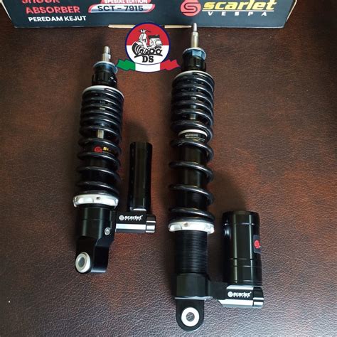 Jual Shock Tabung Scarlet Front Rear Vespa Sprint V Shopee Indonesia