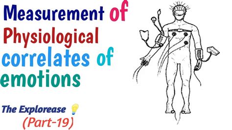 Physiological Correlates Of Emotions Measurement Of Emotions