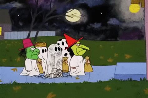 Trick Or Treat Halloween GIF by Peanuts - Find & Share on GIPHY