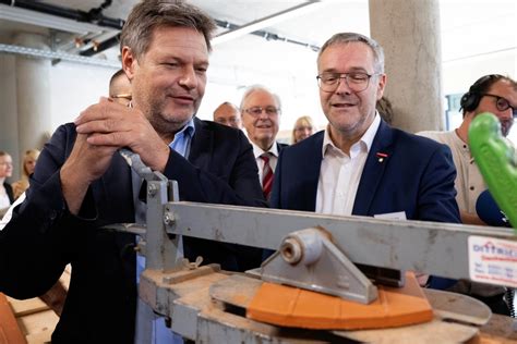 Robert Habeck In Sachsen Keine Energiewende Ohne Handwerker