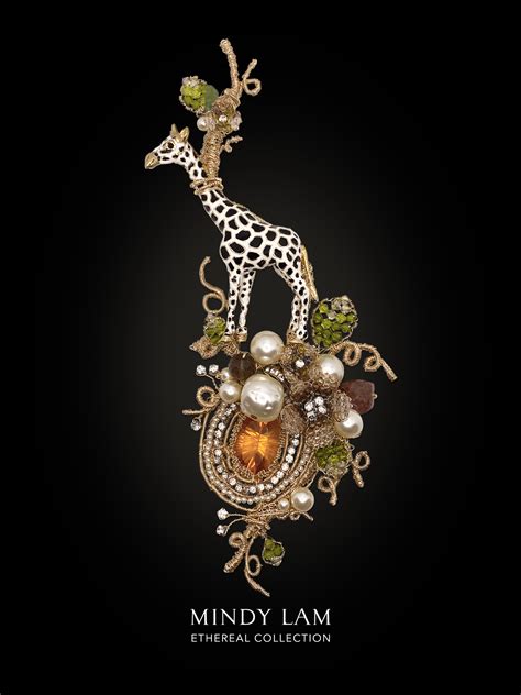 Ethereal Collection Lapel Pin - Woodland Beauty – Mindy Lam Jewelry