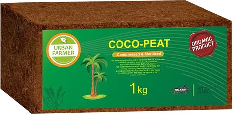 smokb cocopeat cocopit block  grams  garden expands   kg