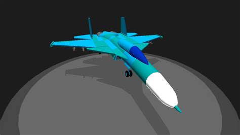 SimplePlanes | SU-33 Flanker D super maneuverability dg