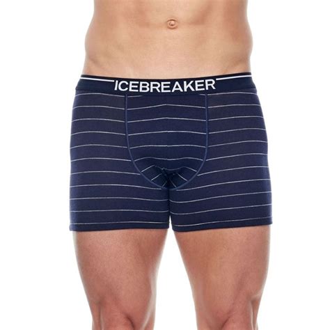 Boxer Icebreaker Anatomica Zone Boxers Jet Heather Homme Alpinstore