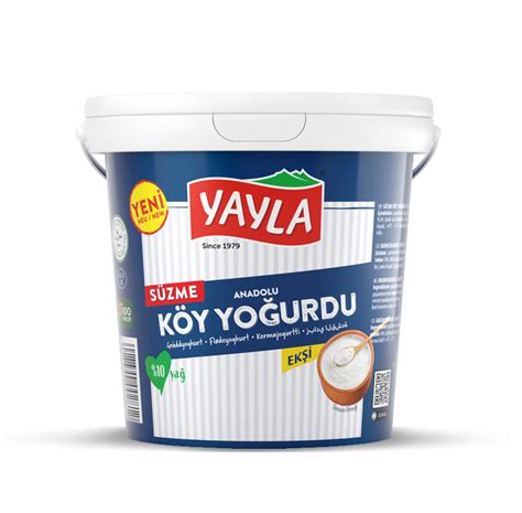 Köy Sahne Joghurt 1kg Türkische Milchprodukte yayla de